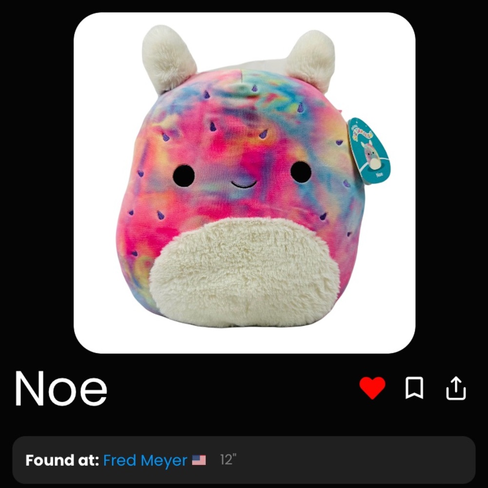 ISO - Kellytoy Squishmallows NOE The Rainbow Sea Bunny US EXCLUSIVE